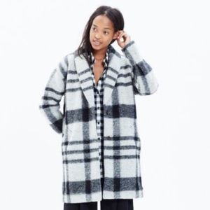 Madewell Plaid Florence Coat